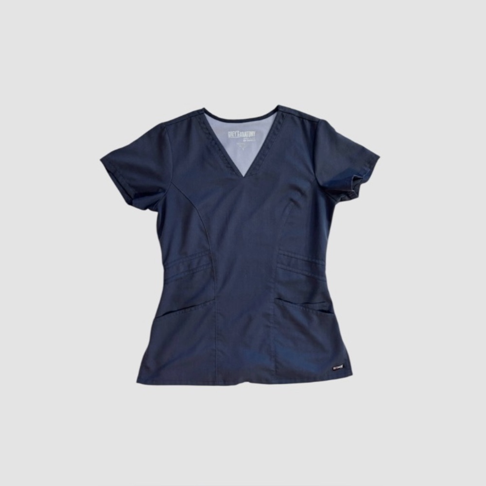 Grey's Anatomy Women's Small V-neck Scrub Top